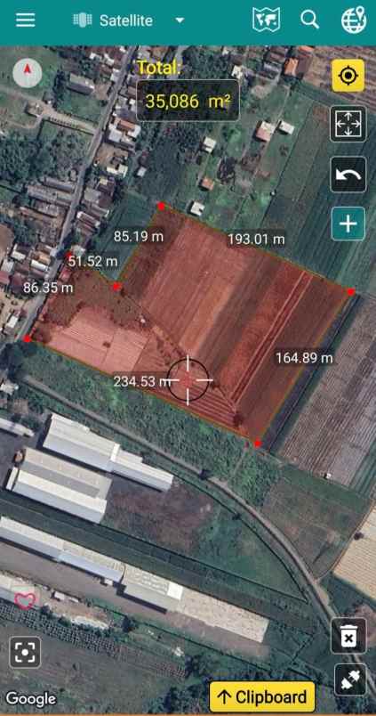 dijual tanah raya pajejeran