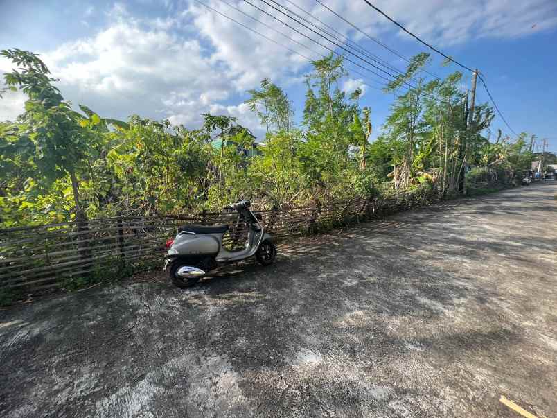 dijual tanah siap bangun di kawasan denpasar timur