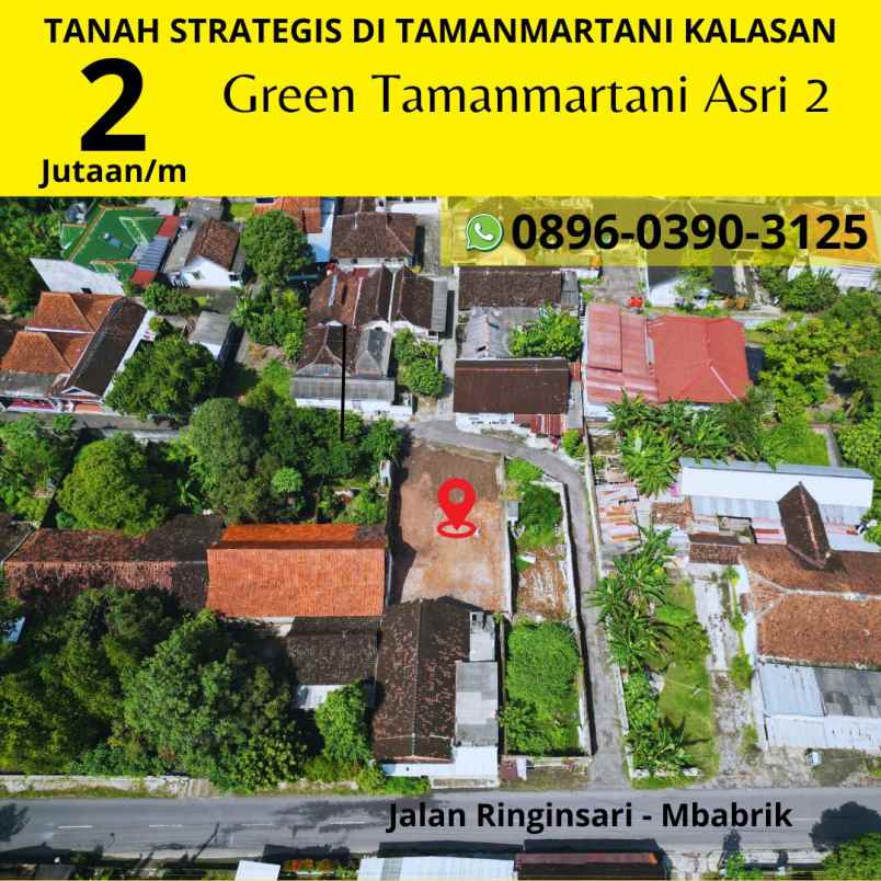 dijual tanah tamanan pabrik