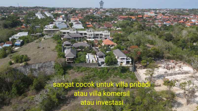 dijual tanah view laut di ungasan kuta selatan bali