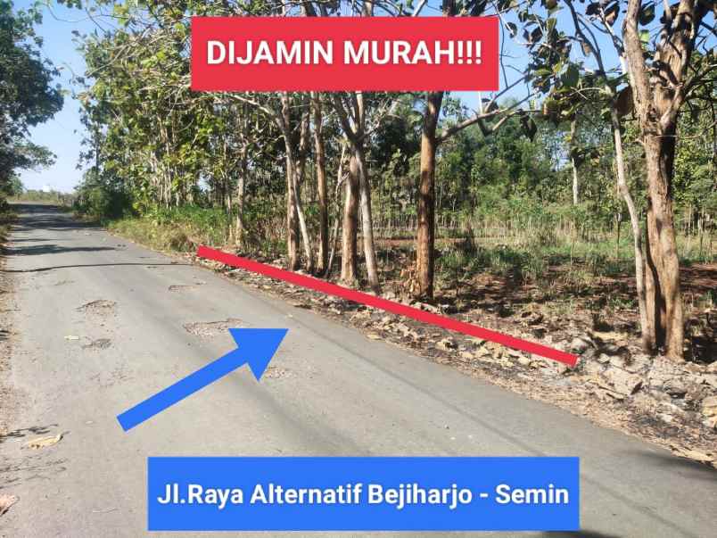 dijual tanah wonosari