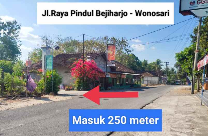 dijual tanah wonosari