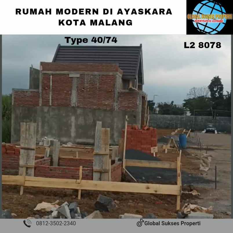 dijual villa ayaskara malang jalan