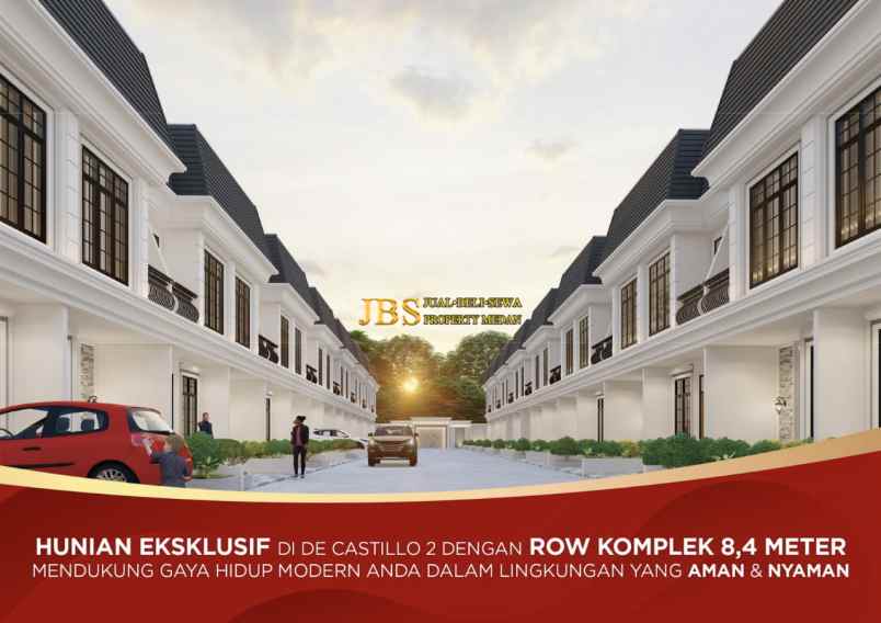 dijual villa de castillo residence