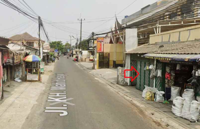 disewakan ruko gudang kantor jl kh wahid hasyim no 2 rt