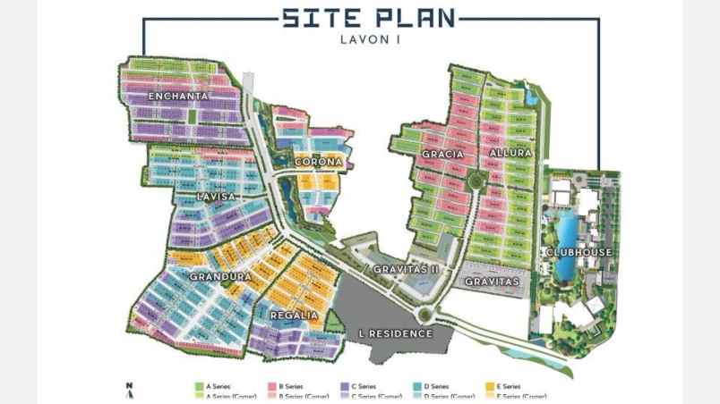 disewakan rumah cluster grandura lavon 1 tangerang