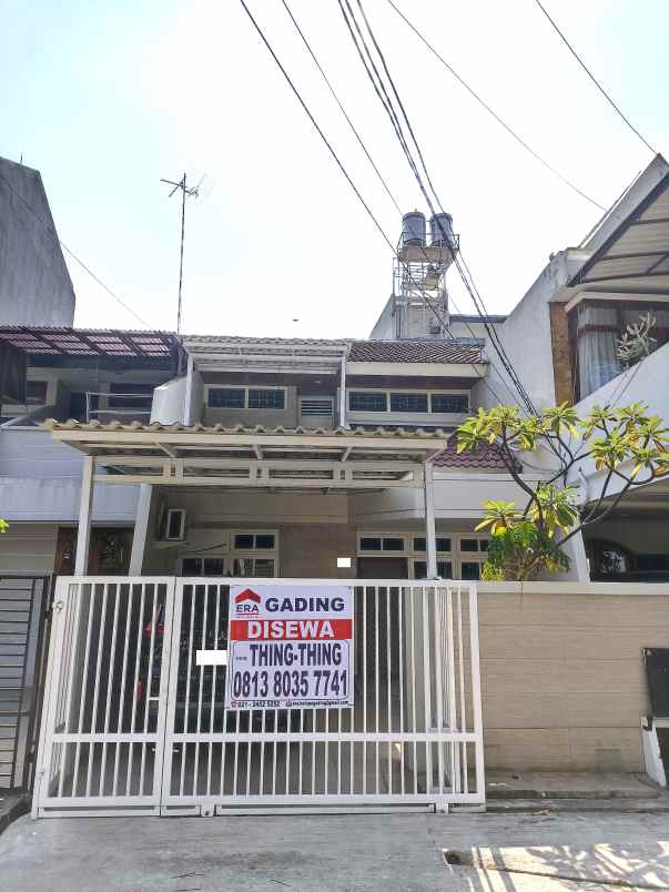 disewakan rumah kelapa puan kelapa gading