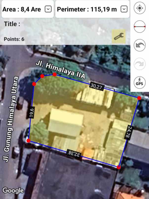 disewakan tanah buluh indah