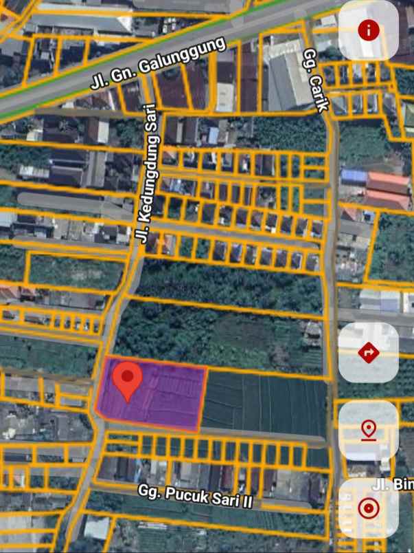 disewakan tanah cargo