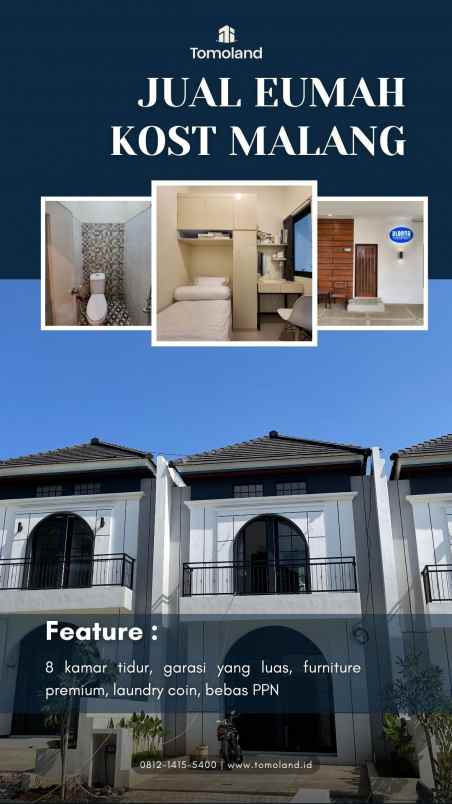 hub jual rumah kost malang dekat area perkantoran