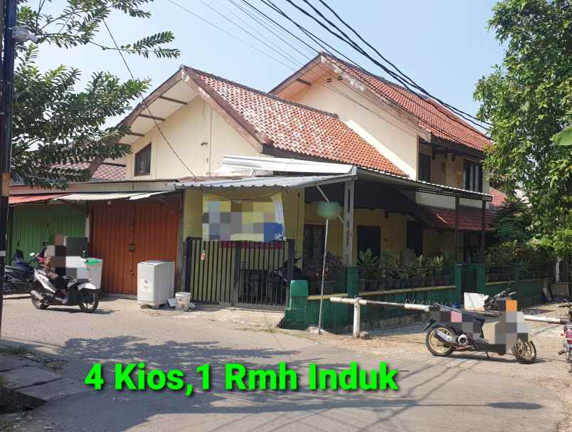 jual cepat rumah dan 4 kios di larangan paninggilan