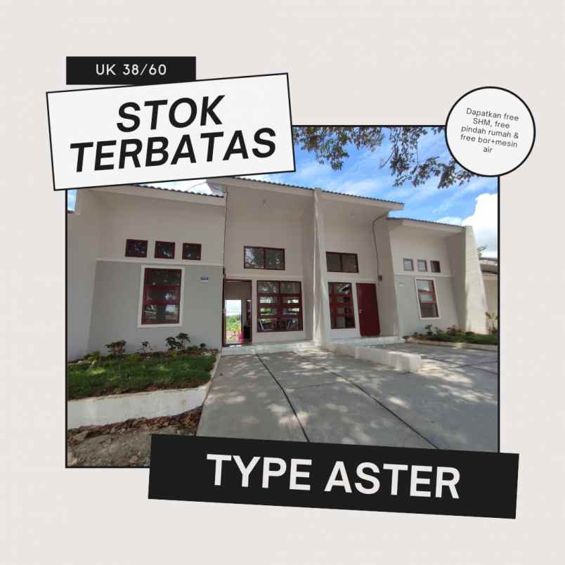 jual cepat rumah subsidi murah di tangerang sudah shm