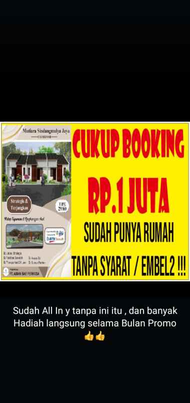 jual rumah dekat tol