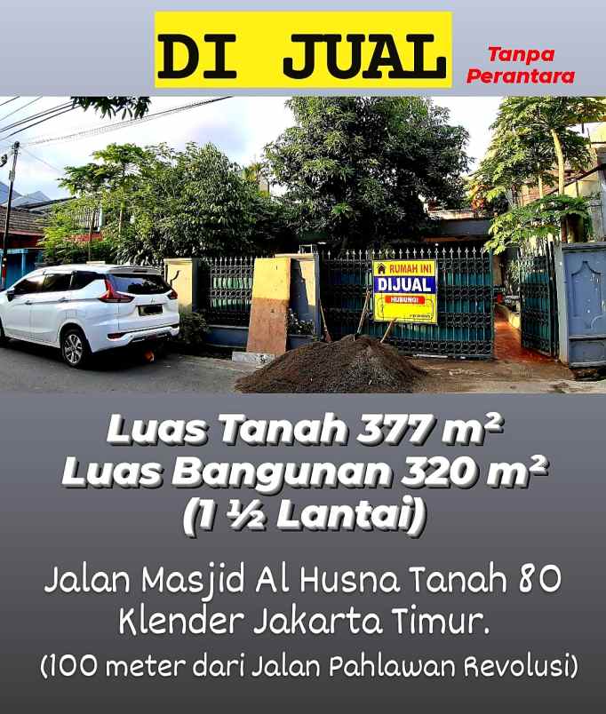 jual rumah klender jakarta timur