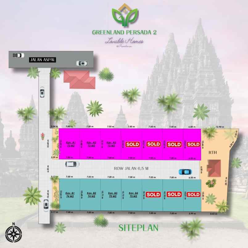 jual rumah minimalis dekat candi prambanan