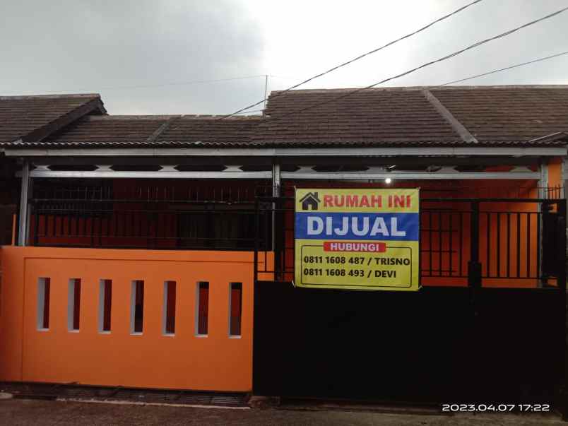 jual rumah murah dan cepat karna mau pindah tugas