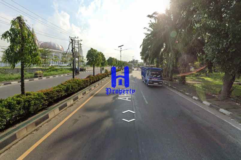 jual tanah di jalan soekarno hatta binjai km17