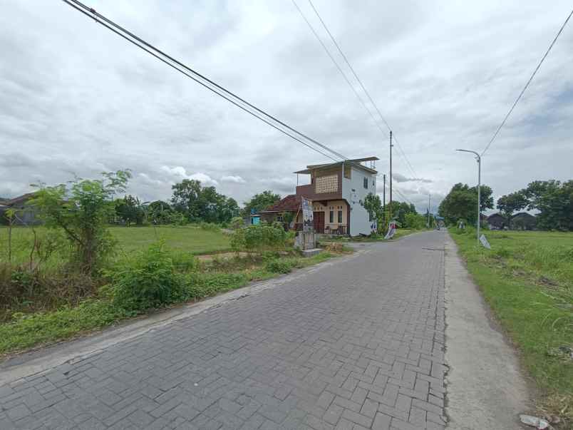 jual tanah murah berbah jogja 8 menit rsu prambanan