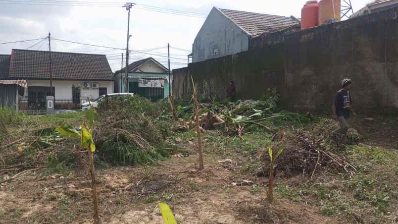 kapling pinggir jalan kota palembang