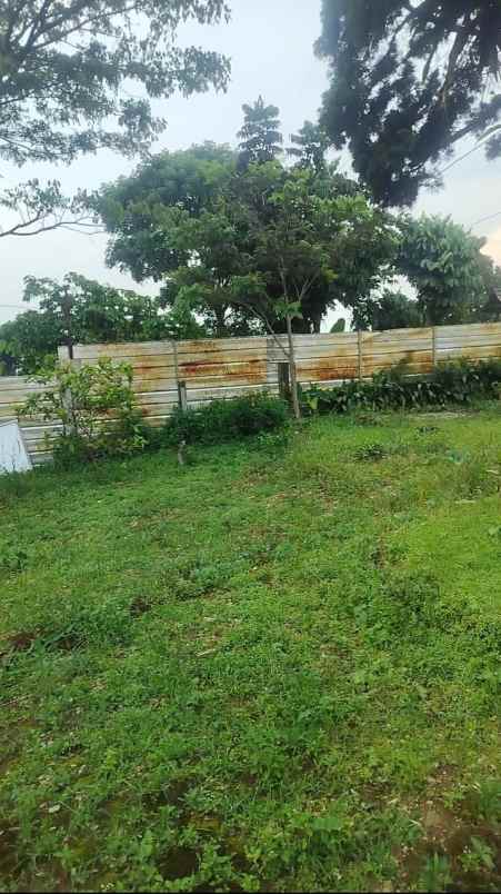 lahan tanah kosong di area villa edelwis