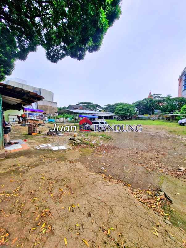 lahan tanah kosong jalan utama pasteur dekat mall