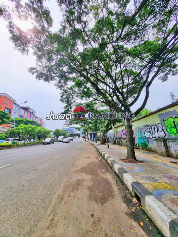 lahan tanah kosong jalan utama pasteur dekat mall