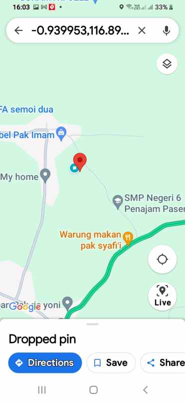 lokasi strategis dii semoi dua