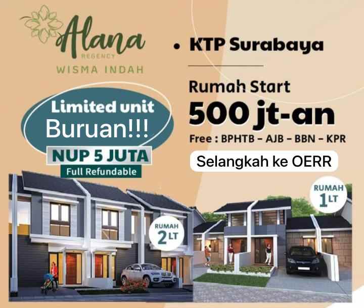 perum alana wisma indah surabaya