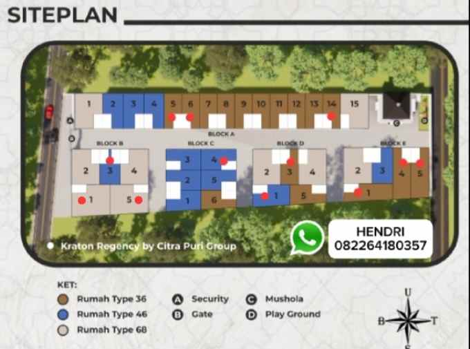 perumahan maospati kraton regency