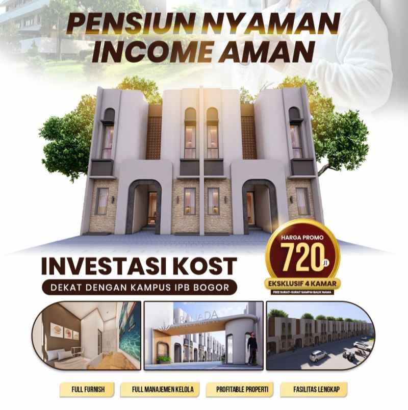 rukos di bogor deket kampus