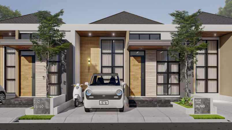 rumah 1 lantai ready stok