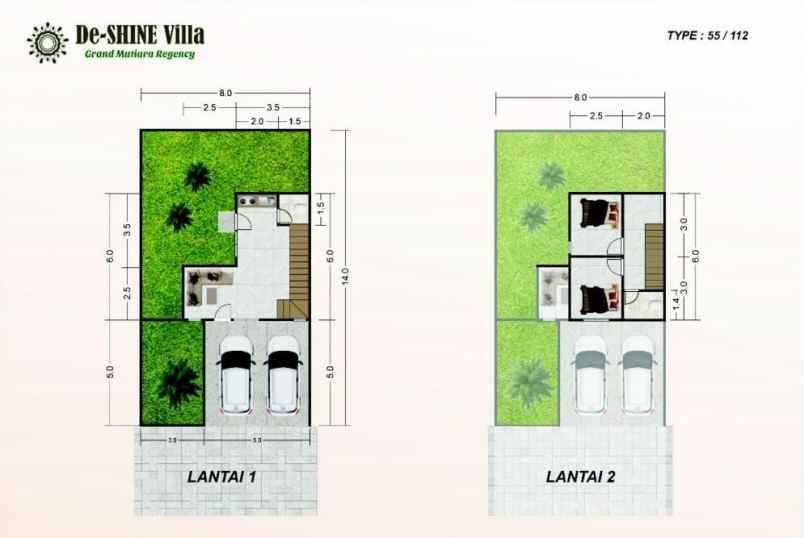 rumah 2 lantai 400 juta an di lawang