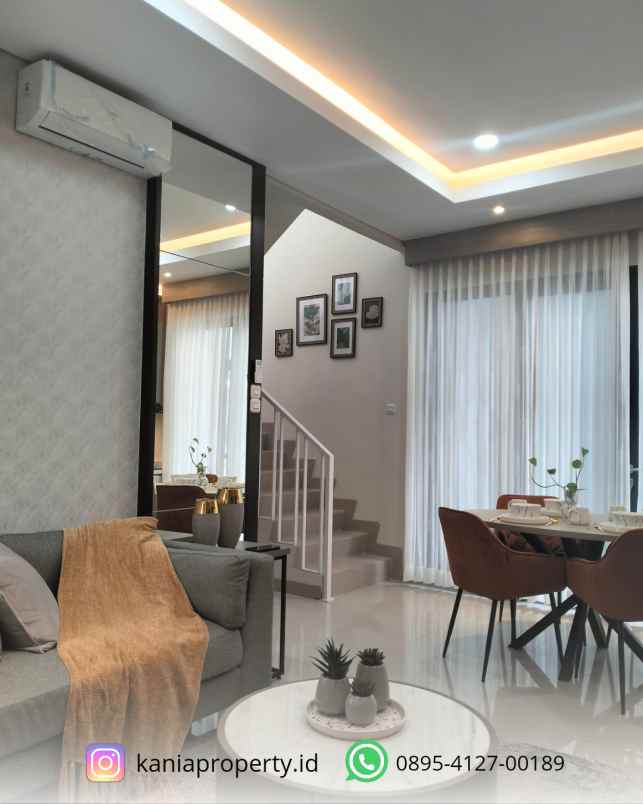 rumah 2 lantai lokasi premium