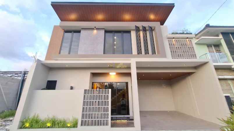 rumah cluster 2 lantai full furnished dekat kota jogja