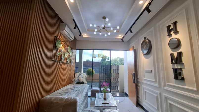 rumah cluster 2 lantai full furnished dekat kota jogja