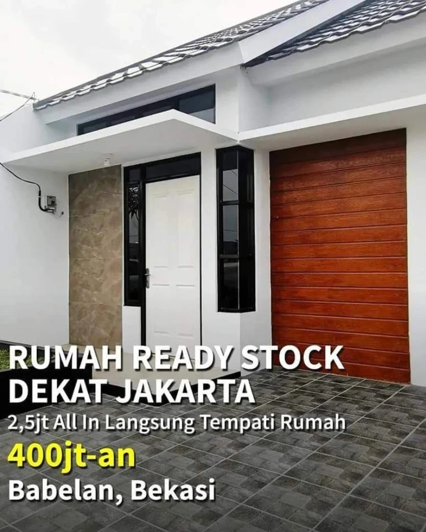 rumah cluster baru dekat summarecon bekasi