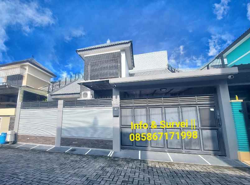 rumah cluster furnish di malangjiwan dekat ums