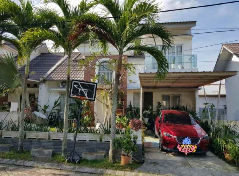 rumah cluster jl bukit barisan dekat sman 10 pekanbaru