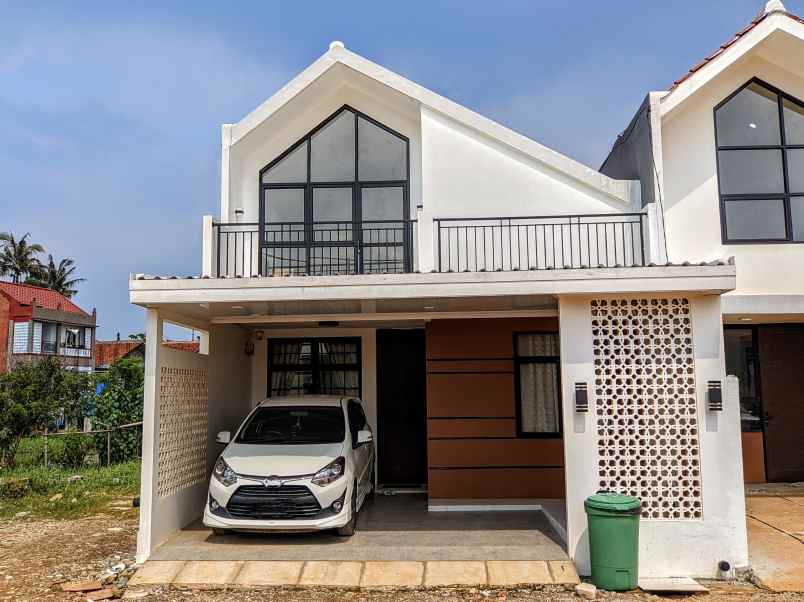 rumah di depok mezanine scandinavian sertifikat