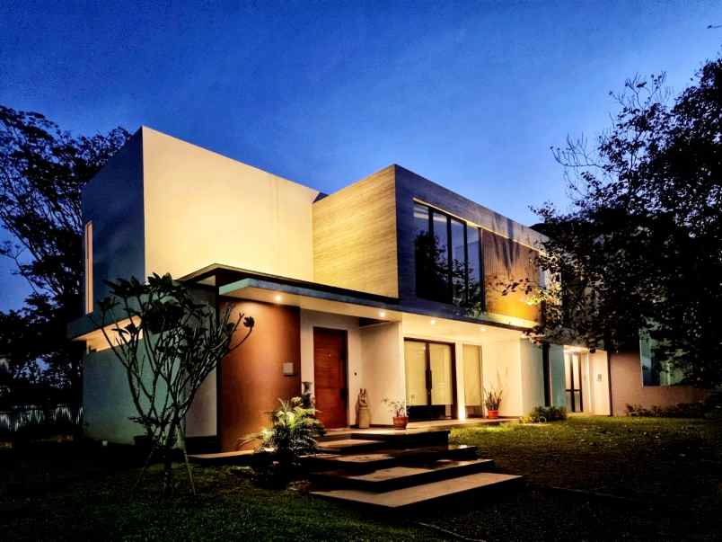 rumah hook minimalis di vermont parkland bsd tangsel