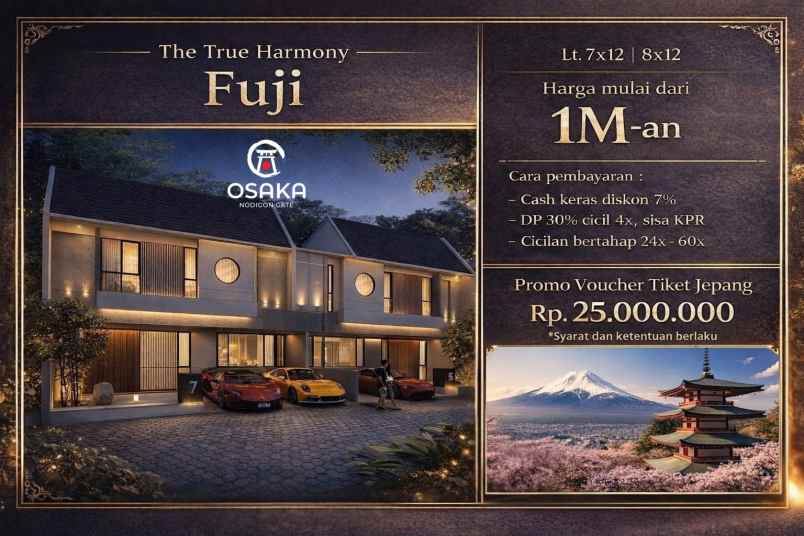 rumah hunian nyaman dijual