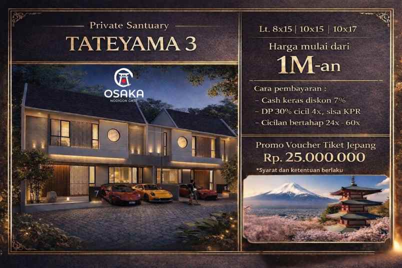 rumah hunian nyaman dijual