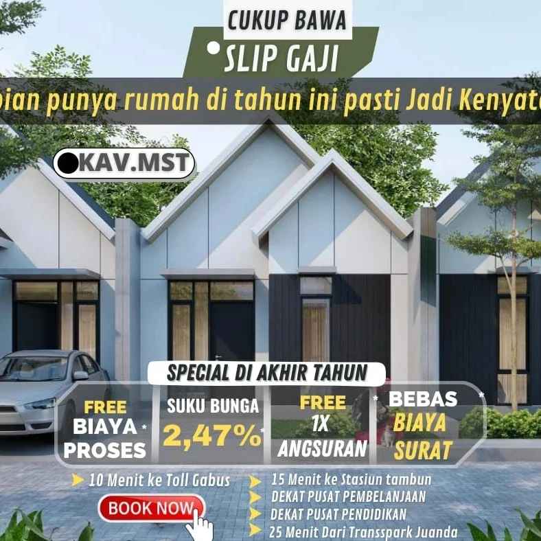 rumah idaman dekat stasiun tambun