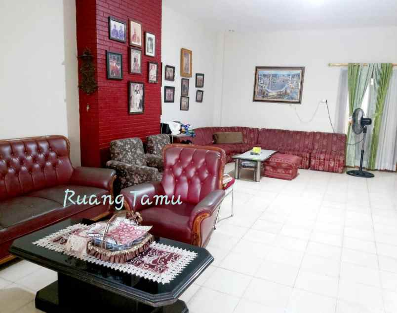 rumah jl pucang asri surabaya row 2 mobil