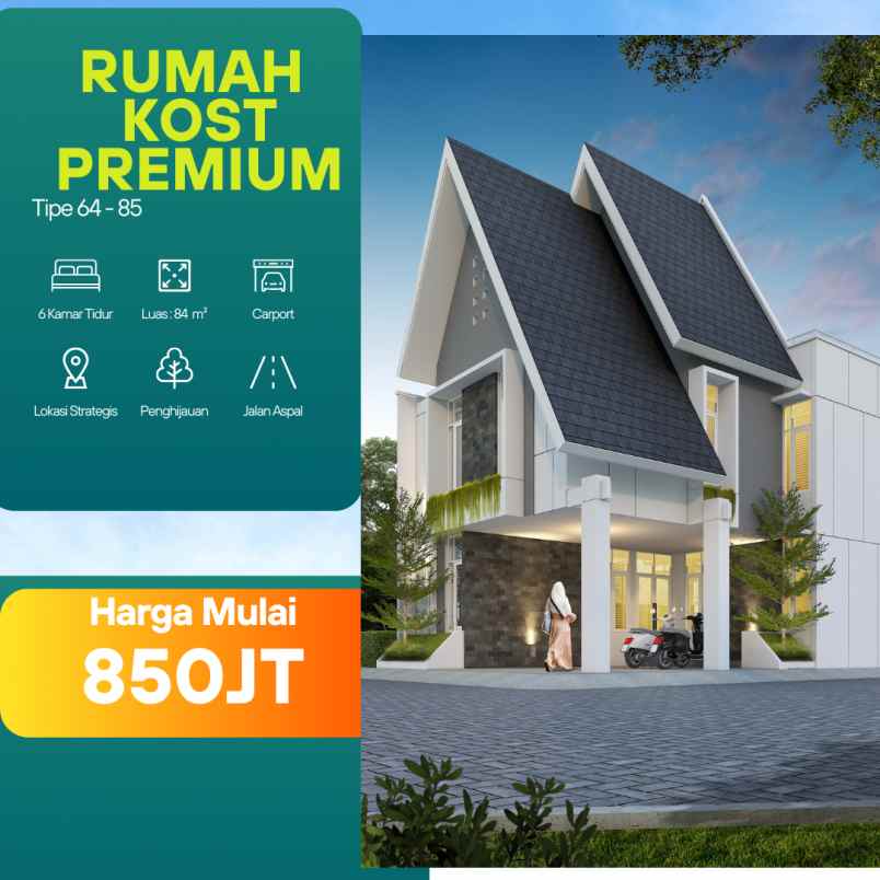 rumah kost dijual rumah kost dekat unisma