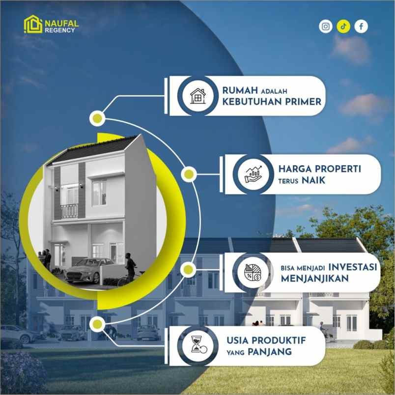 rumah mewah lokasi strategis dekat bandara abd saleh