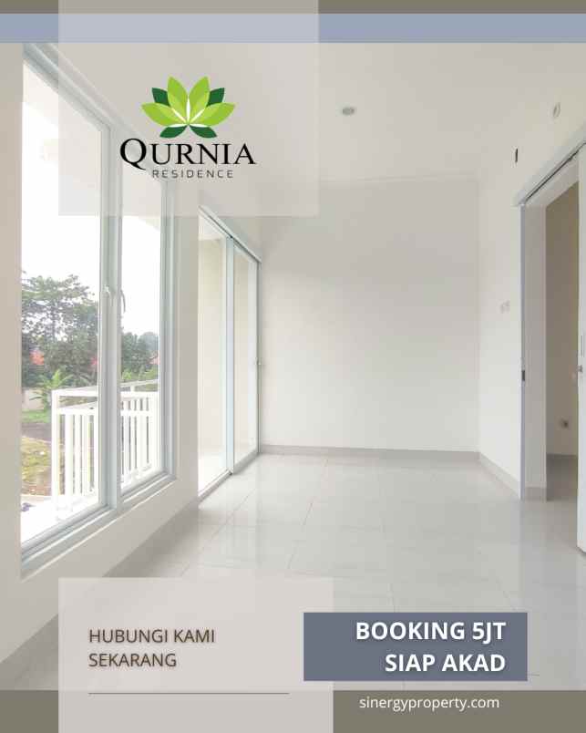 rumah murah 2 lantai parung qurnia residence