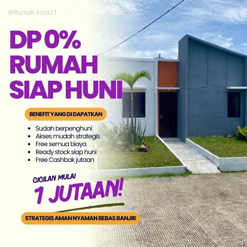 rumah murah bogor subsidi tanpa dp siap huni