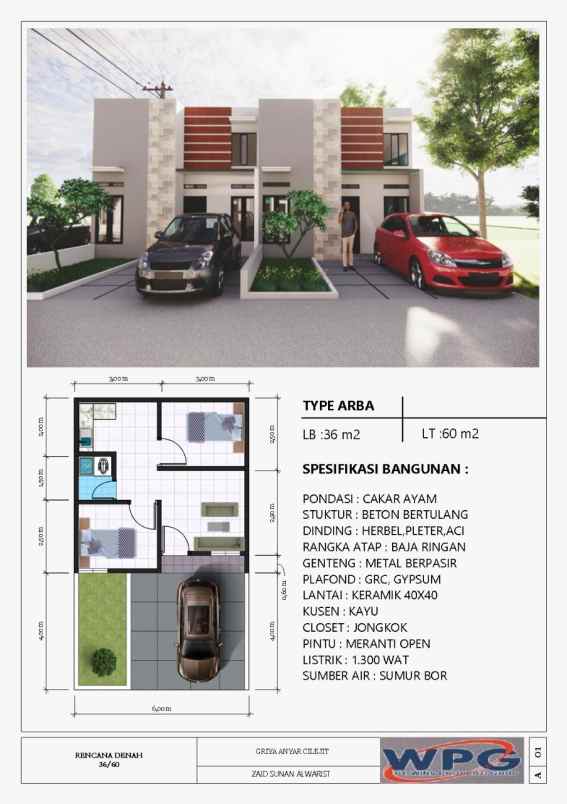 rumah murah cluster griya anyar cilejit