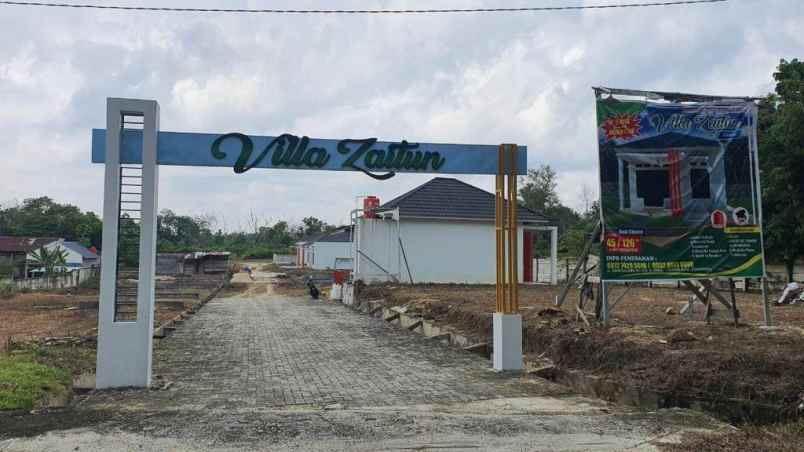 rumah nyaman cluster di jalan singgalang pekanbaru